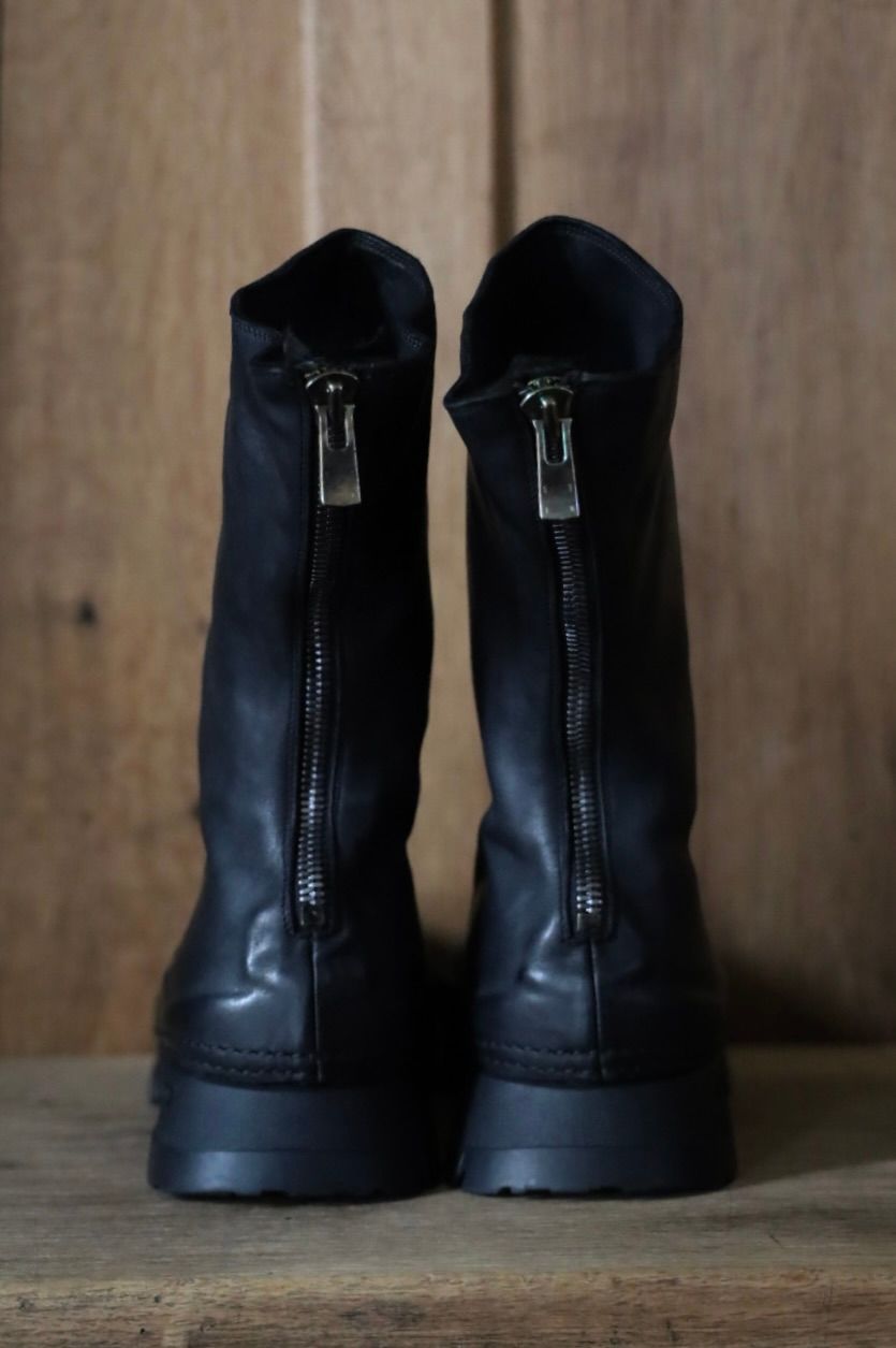 Yohji Yamamoto 25AW GUIDI バックジップブーツ(HL-E26-772)BLACK☆新作発売！