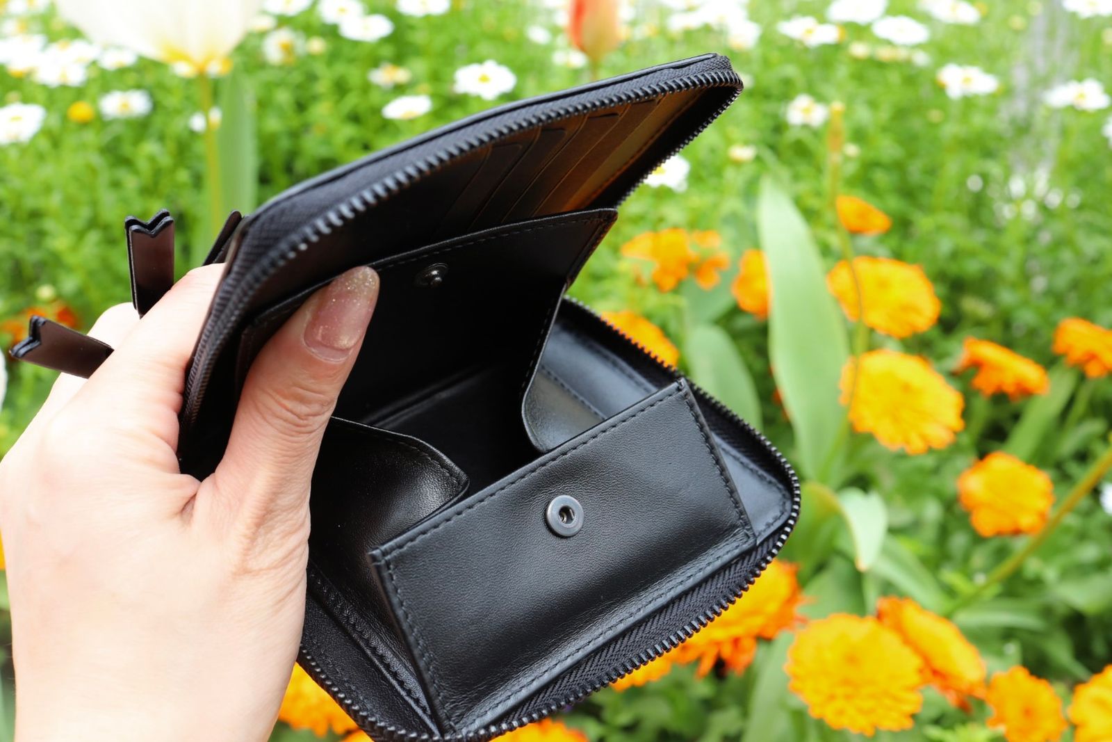 コムデギャルソン ZIPPER MEDLEY*二つ折り財布(8Z-M121-051)☆4月11日再入荷！