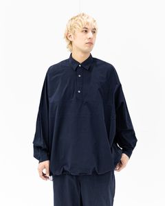 フレッシュサービス CRISP COTTON ANORAK L/S SHIRT(FSC261-50247)NAVY☆3月14日(土)発売！