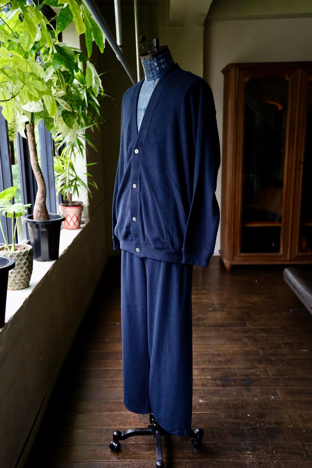 ReFresh!Service. “UTILITY PILE CARDIGAN SET-UP”(NAVY)☆9月27日(土)発売！