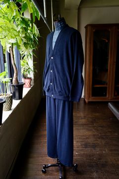 ReFresh!Service. “UTILITY PILE CARDIGAN SET-UP”(NAVY)☆9月27日(土)発売！