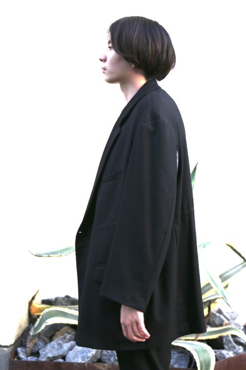 YOKE新作WOOL FLANNEL 11XL JACKET COATスタイル.2020.10.2.