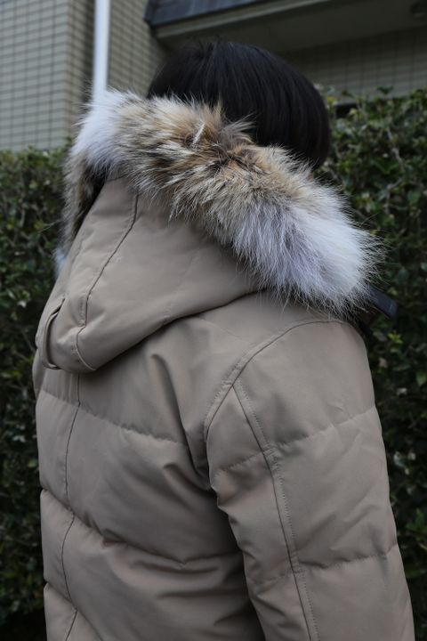 CANADA GOOSE カナダグース 新作CARSON PARKA FF(3805MA)"CAMEL" style.2020.12.20.