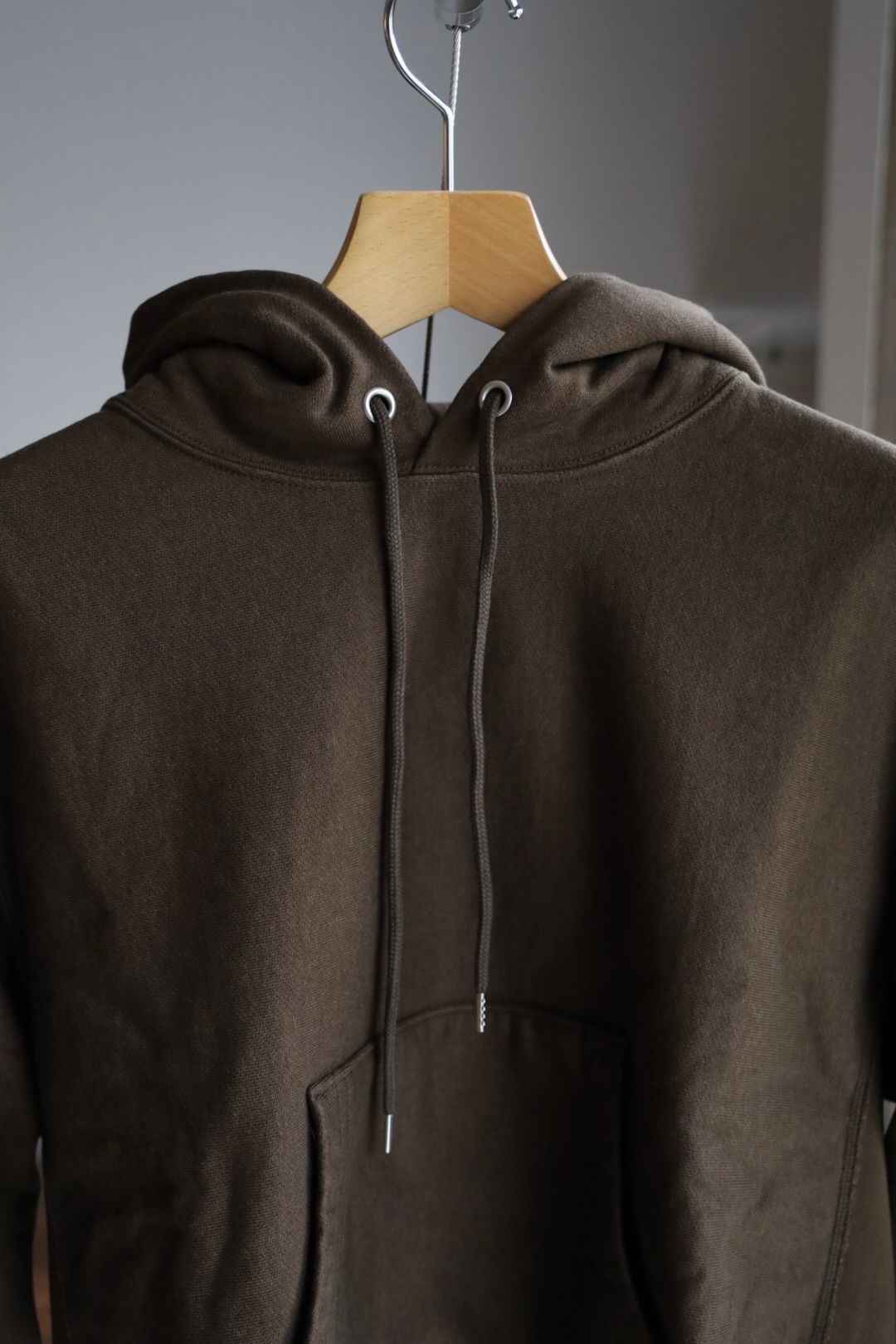 blurhms Women's 25FW Soft&Hard Sweat Hoodie P/O(bROOTS24F22F25)KhakiBrown☆新作発売！