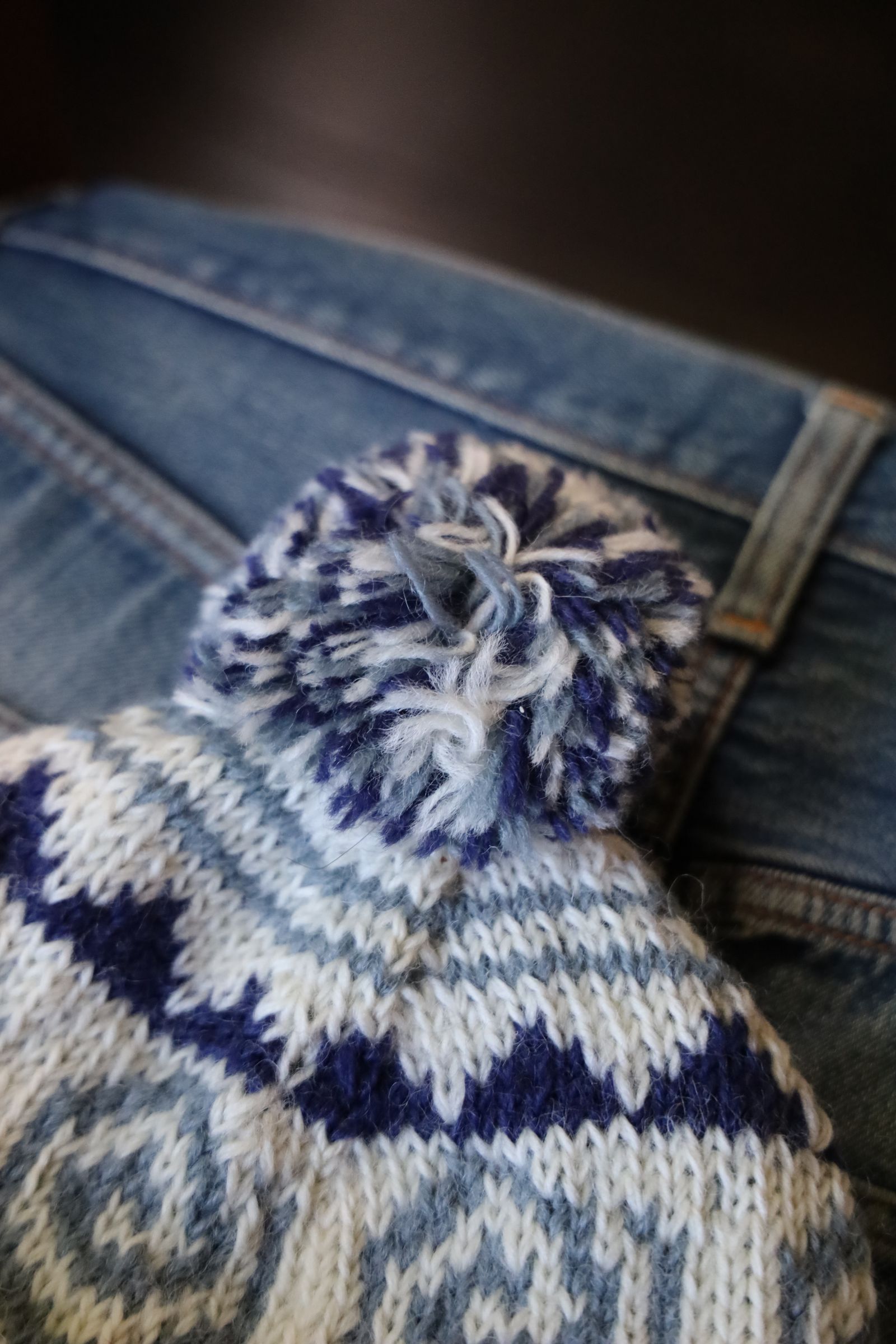 セダンオールパーパス FW24 Vortex Hand Knit Beanie(SD24F-CP06)Off☆11月9日(土)新作発売！