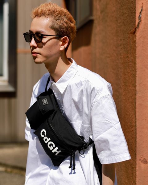 COMME des GARCONS HOMME コムデギャルソンオム23SS 綿オックスS/Sシャツ スタイル