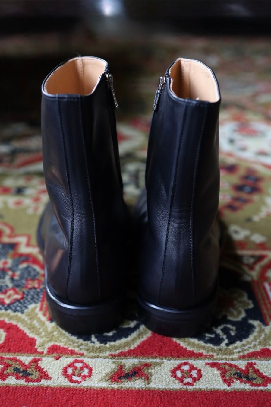 エンダースキーマ bear foot inside zip boots (zw-s-bbt)black☆8月8日(土)発売！