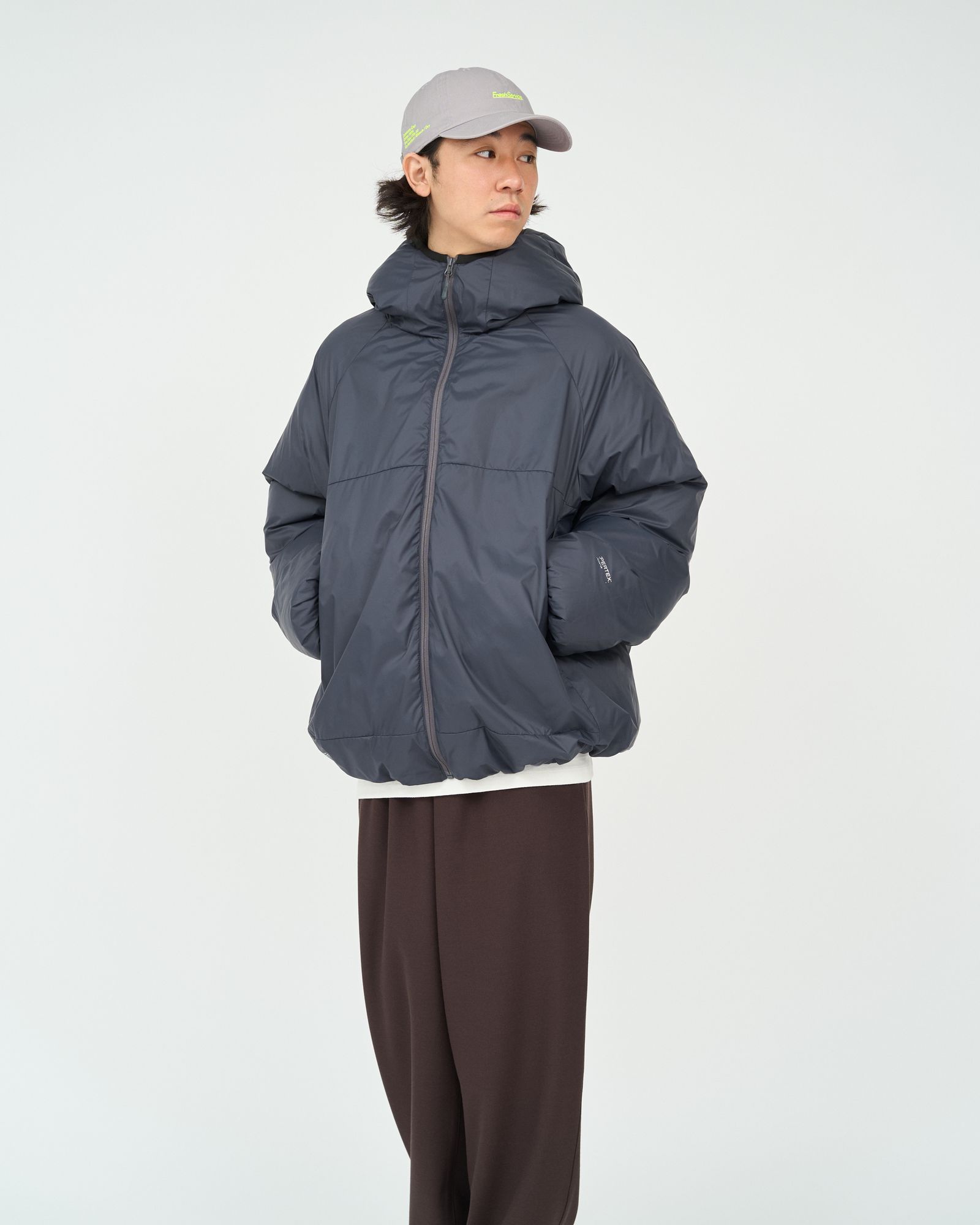 フレッシュサービス 26AW PERTEX® QUANTUM FUSION DOWN HOODED JACKET(FSC263-10101)TEAL BLUE☆10月17日(土)新作発売！