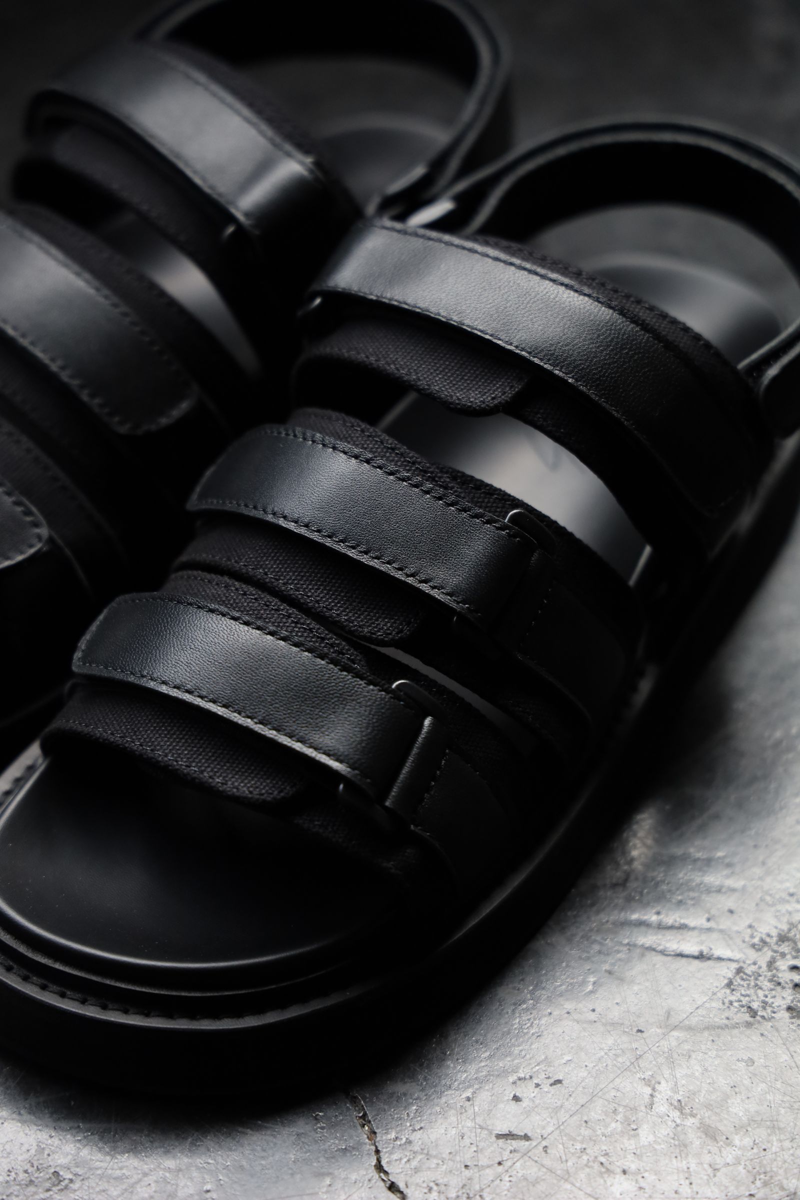 yohji yamamoto - ヨウジヤマモト SHEEP/C CANVAS FOOTBED