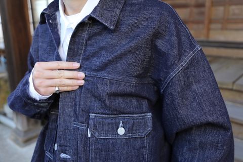 COMME des GARCONS HOMME ウールヘリンボーンストライプ製品縮絨パンツ"CHARCOAL"Style.2020.10.18.