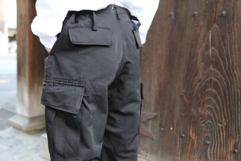 COMME des GARCONS HOMME エステルツイルカーゴパンツ製品染(HG-P004-051) style 2021.02.07.