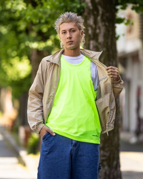 セダンオールパーパス 26SS OD Logo Mesh Tank Top(SD26S-CT12)Neon Green☆5月23日(土)発売！