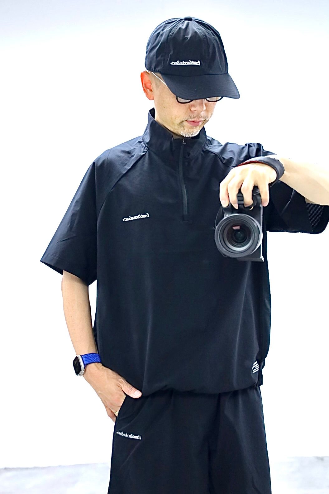フレッシュサービス PRIMEFLEX® HALF-ZIP PULLOVER(FSS263-70129)BLACK