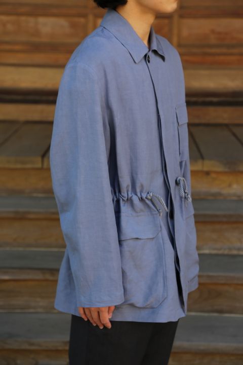 YOKE LOOSE SAFARI JACKET(YK21SS0202J) style. 2021.04.26.