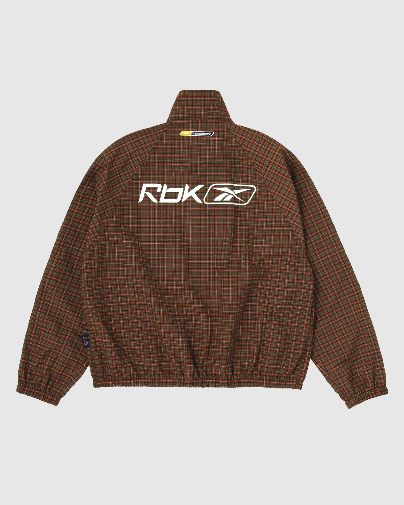 セダンオールパーパス SS26  Reebok / Track Jacket(SD26S-JK01)Brown Plaid☆2月7日(土)12:00発売！