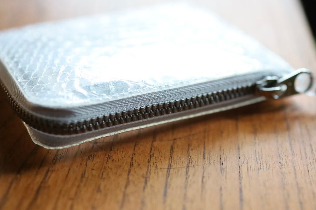 コムデギャルソン 財布 SNAKE TRANSPARENT L字型ZIP WALLET(8Z-T310-051)☆12月再入荷致します！