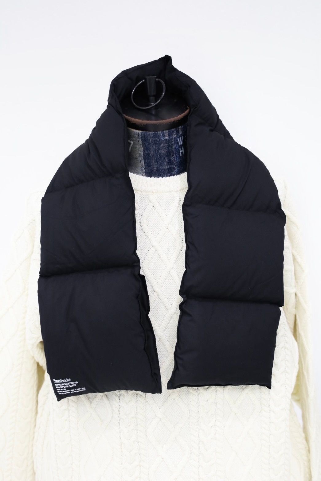 フレッシュサービス PERTEX® QUANTUM AIR MINI RIPSTOP SCARF(FSP253-90198)BLACK★10月18日(土)発売！