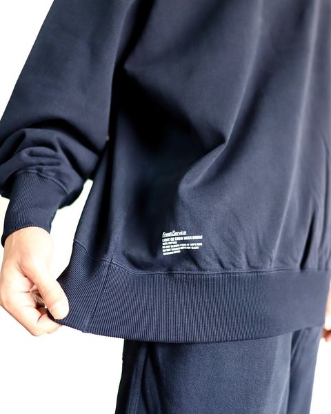 フレッシュサービス 新作 LIGHT OZ CREW NECK SWEAT スタイル 2024.1.20