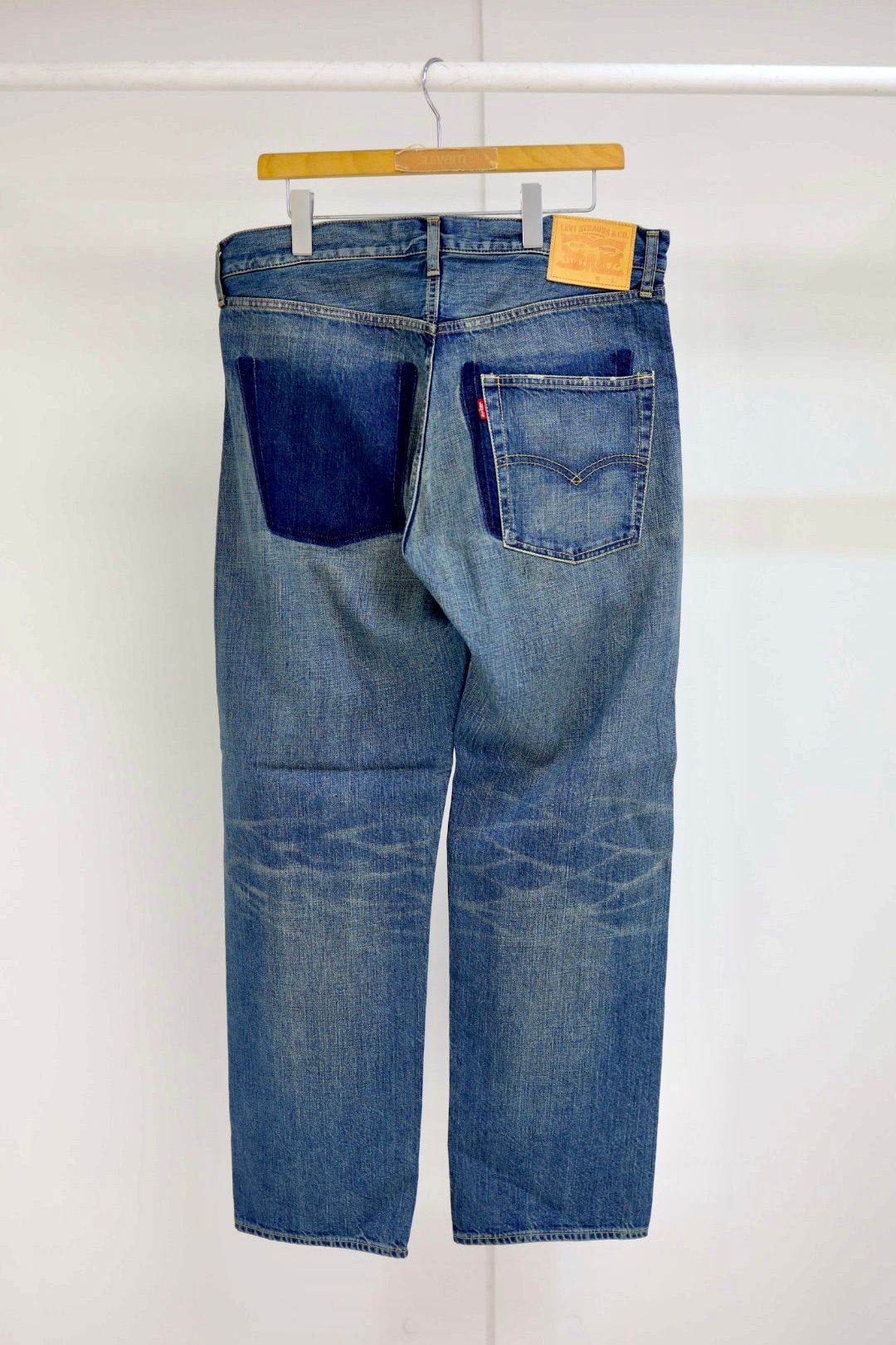 アイジュンヤワタナベマン 25AW リーバイスWネーム 綿セルビッチデニム製品加工デニムパンツ(WP-P216-051)☆11月1日(土)発売!