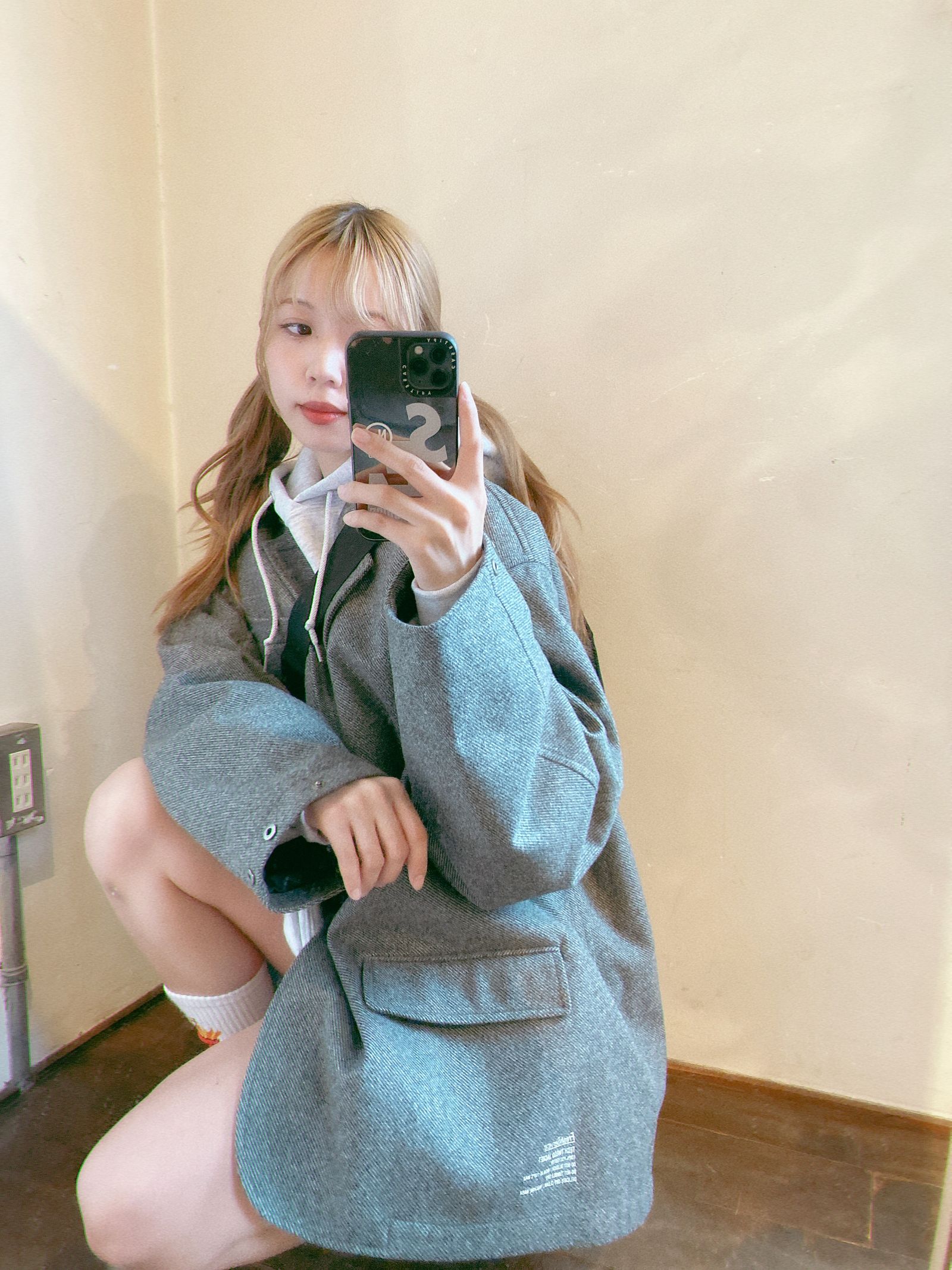 フレッシュサービス TECH TWEED JACKET スタイル.2023.11.11