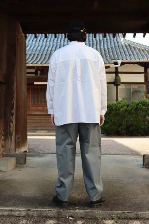 FreshService CORPORATE REGULAR COLLAR SHIRT"WHITE"style.