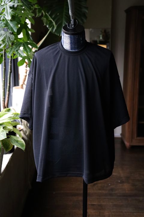 S.F.C 25SS エスエフシー SUPER BIG SS MESH TEE(SFCSS25CS09)Black