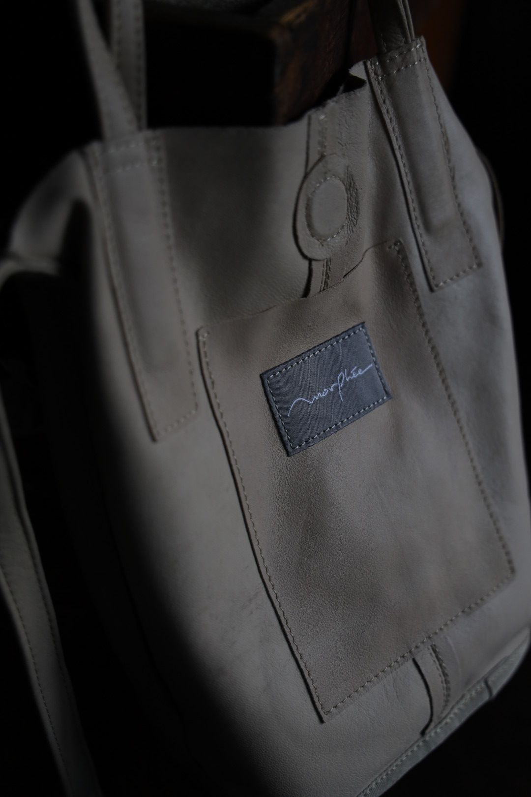 Morphee / モルフェトートバッグ 2WAY SMALL TOTE（SHORT) GREGE