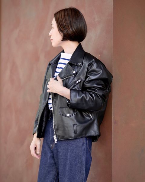 J.B. ATTIRE  Paris mortercycle jacket style 2024.08.18