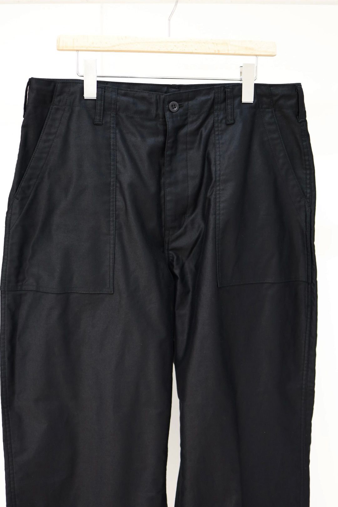 コムデギャルソンオム26SS 綿サテンパンツ(HQ-P029-051)BLACK☆4月3日(金)発売！