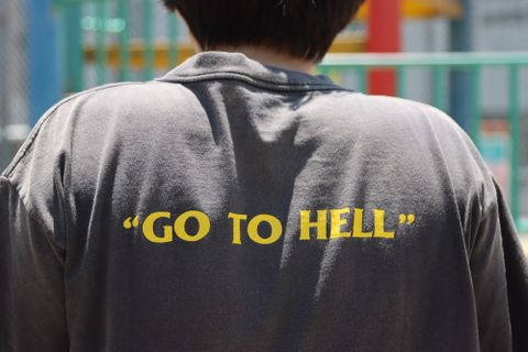 ©SAINT M×××××× SS GO TO HELL TEE style.2022.5.27