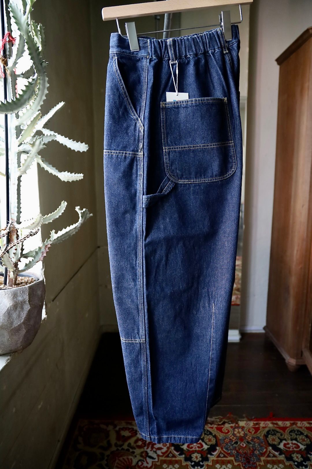 イズネス 26SS Double-Knee Balloon Painter Pants (26SS_12_1008SSBALOONPT01)INDIGO☆新作発売！