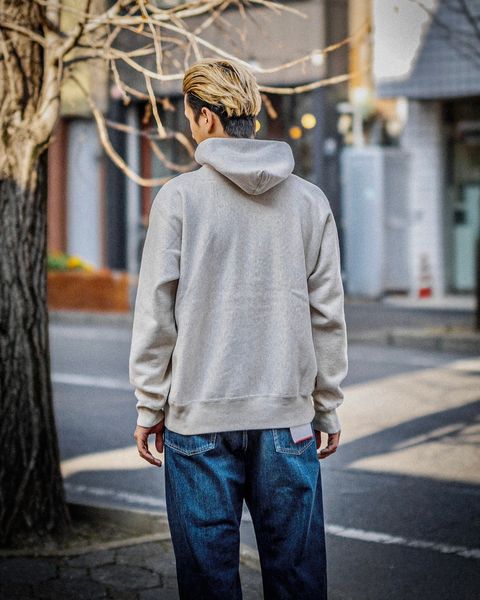 A.PRESSE Vintage Half Zip Sweat Hoodie(OATMEAL) 1月25日(土)新作発売！