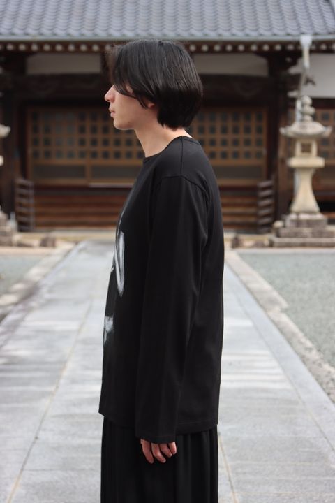yohji yamamoto MAHABARA PLAIN STITCH WOMAN PRINT LONG SLEEVES style.2022.1.30 ※2月2日発売