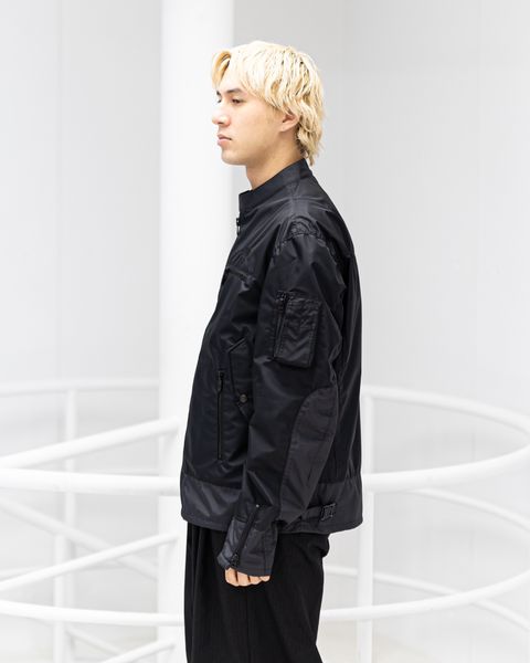 アイジュンヤワタナベマン THE NORTH FACE Wネーム ナイロンライダースジャケット 新作発売！