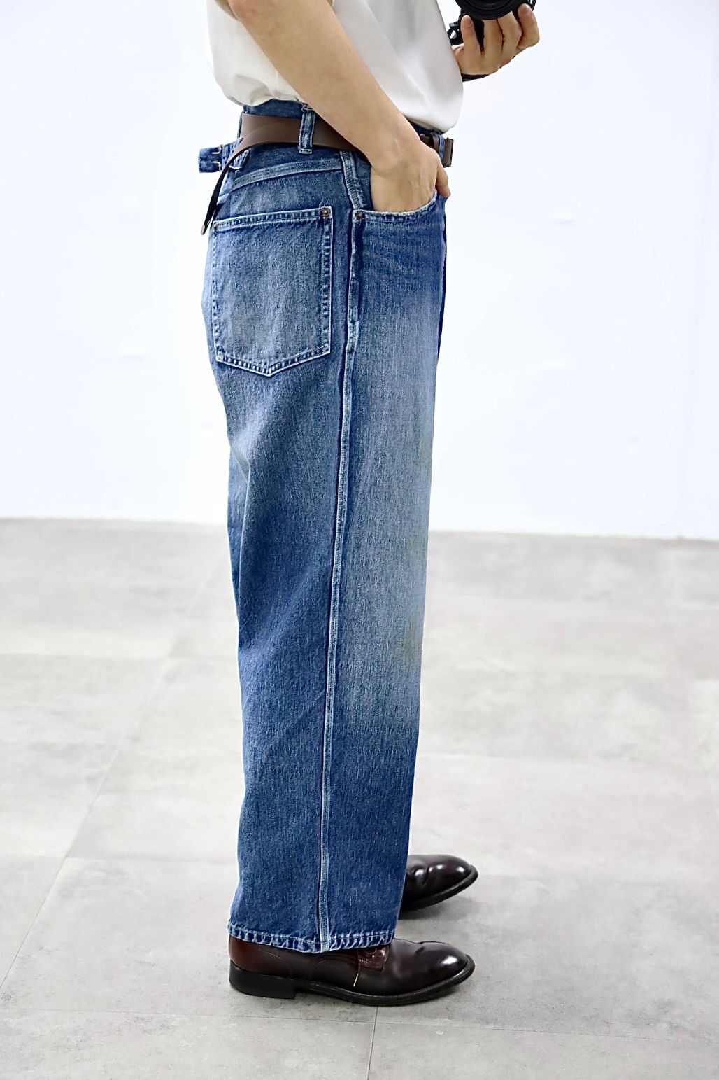 アプレッセ 2026 STYLE1 Vintage Denim Logger Pants (26SAP-04-26)INDIGO☆2月7日(土)発売！