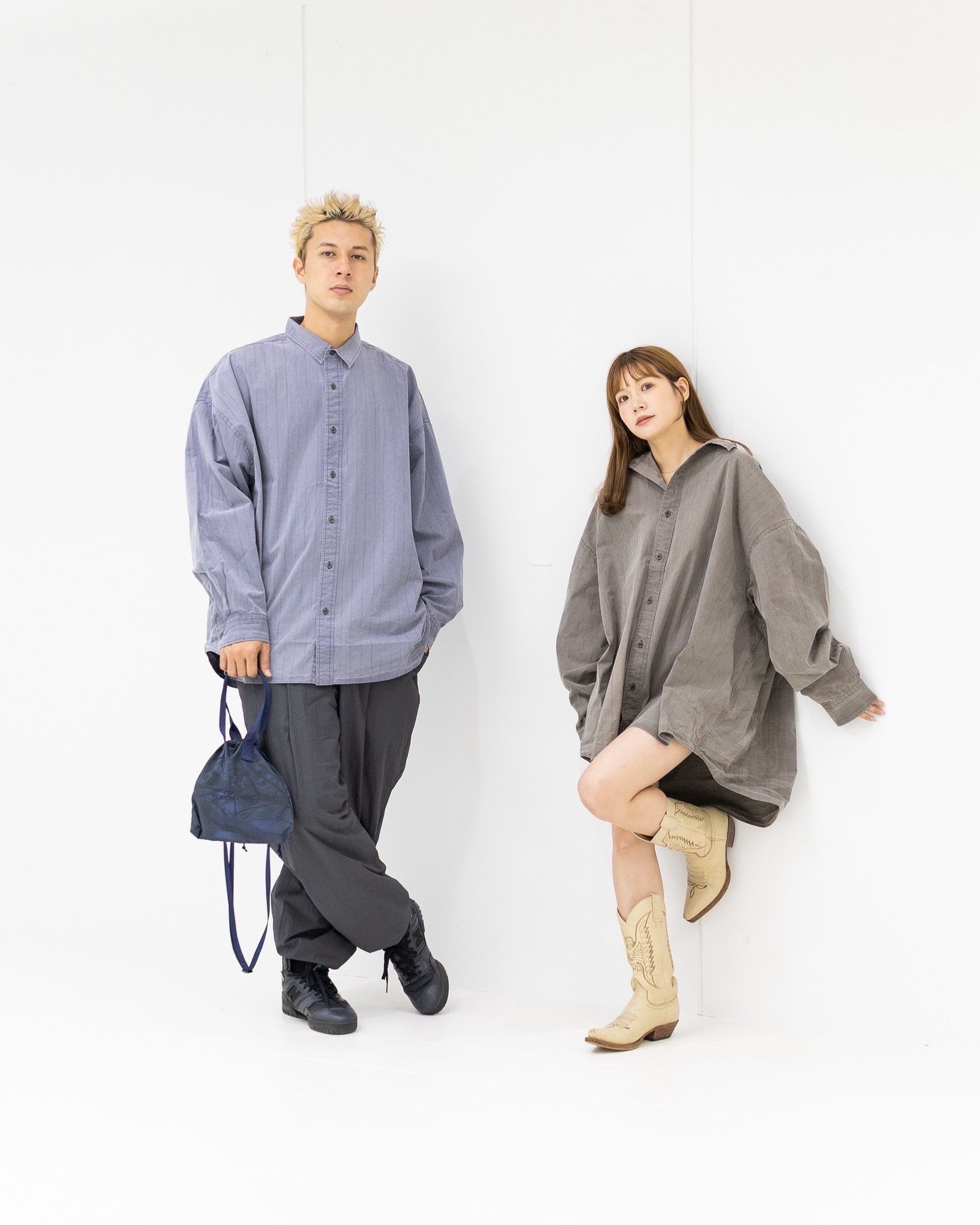 S.F.C 25FW エスエフシー BLEACHED SFC SHIRTS(SFCFW25S02)Brown☆9月20日(土)発売！