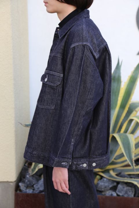 Graphpaper Colorfast Denim Blouson&Colorfast Denim Two Tuck Pants"INDIGO"Style.2020.11.14.