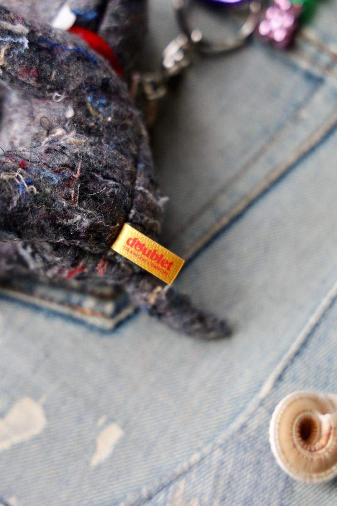 doublet - ダブレット25AW KEY CHAIN WITH DOG DOLL(25AW91AC36