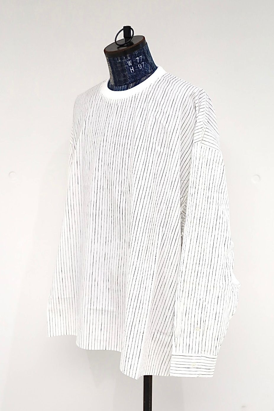 S.F.C 2026FW エスエフシー STRIPE CREWNECK SHIRT (SFCFW26S01)White☆9月12日(土)発売！