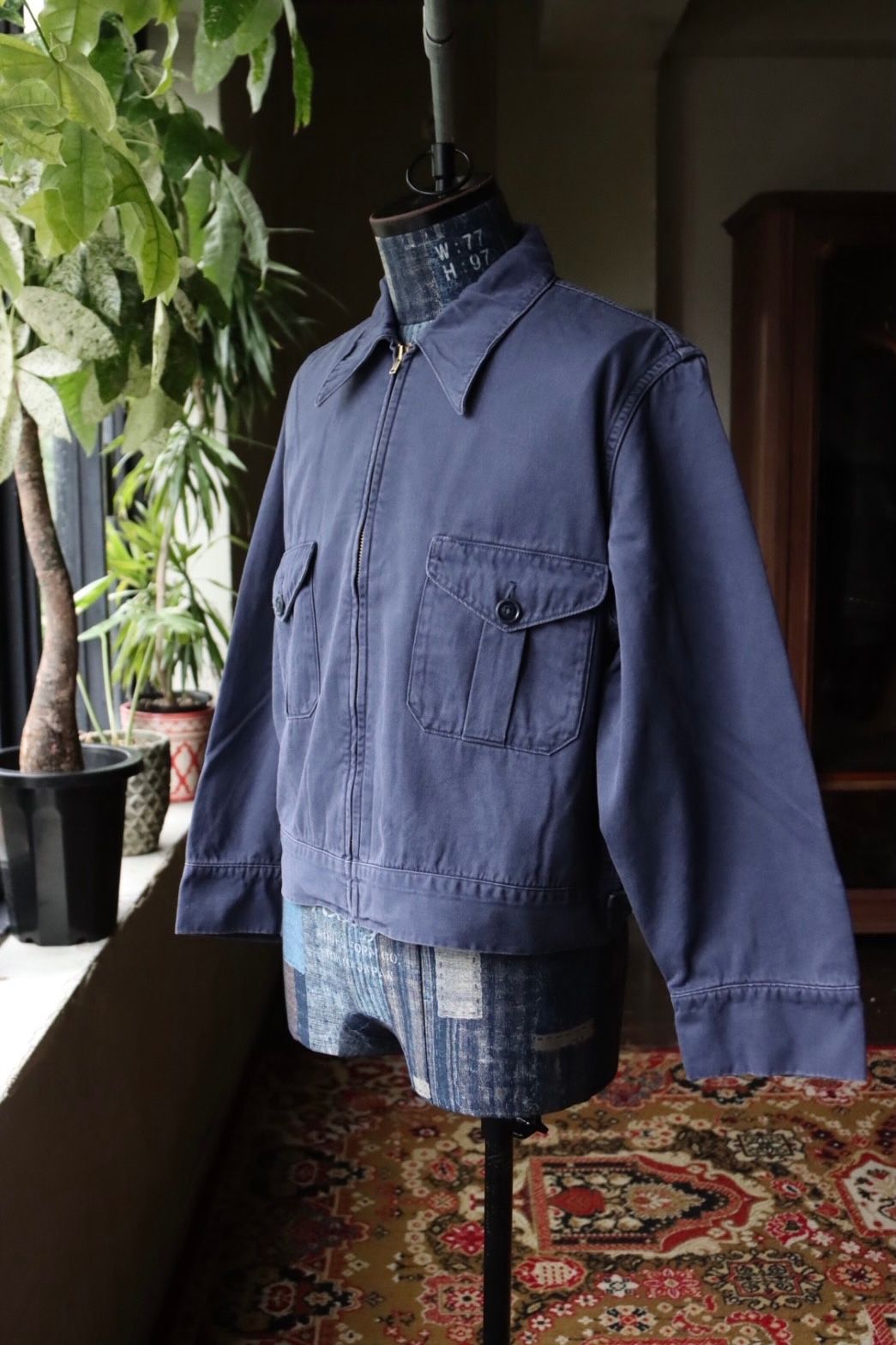 BOW WOW 25FWバウワウ NAVAJO LINED WRECKER SERVICE JACKET AGED(BW252-NWSJ)AGED NAVY★10月4日(土)発売！