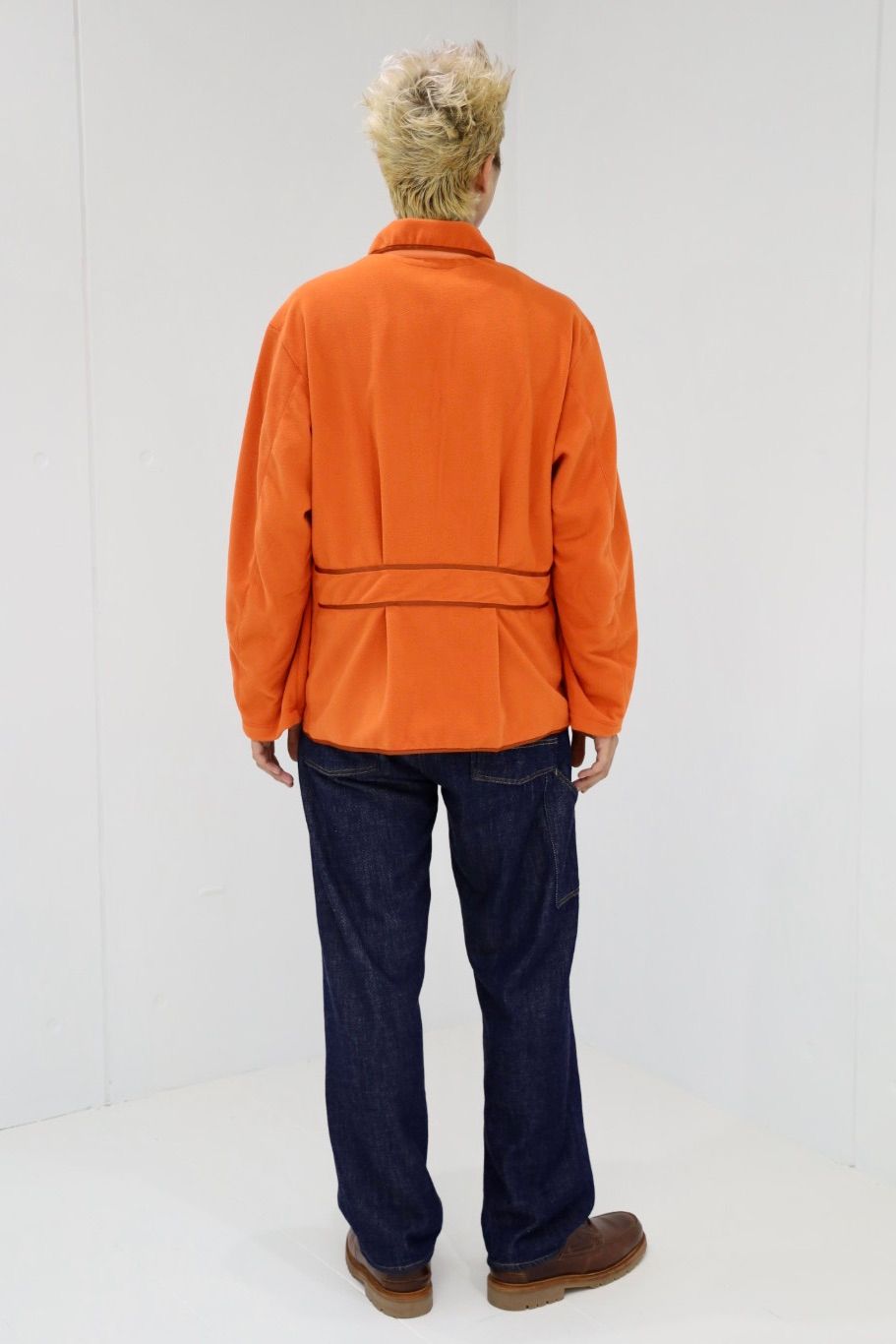 ファウンダ 25AW FLEECE ZIP BLOUSON(015FD252018)ORANGE