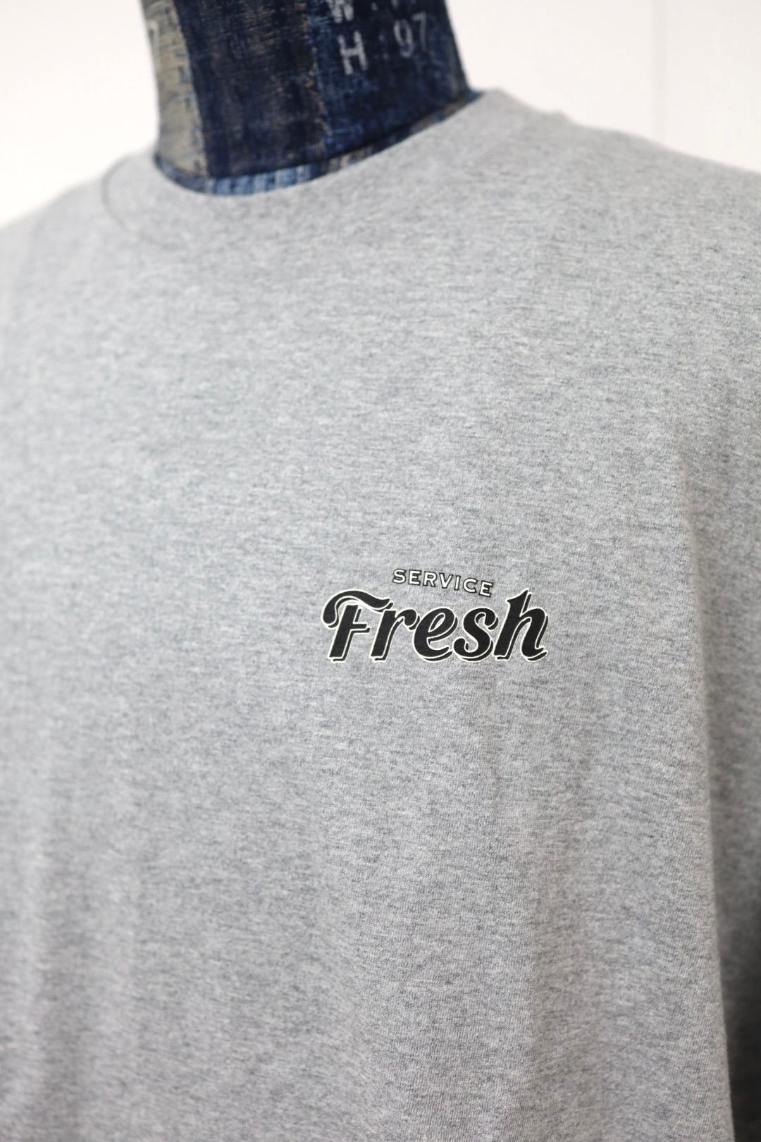 フレッシュサービス CORPORATE PRINTED S/S TEE "BIRD"(FSC263-70139)H.GRAY☆7月25日(土)新作発売！