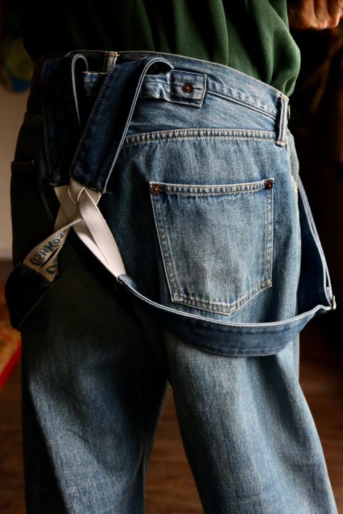 A.PRESSE No.2 Washed Denim Pantsスタイル36
