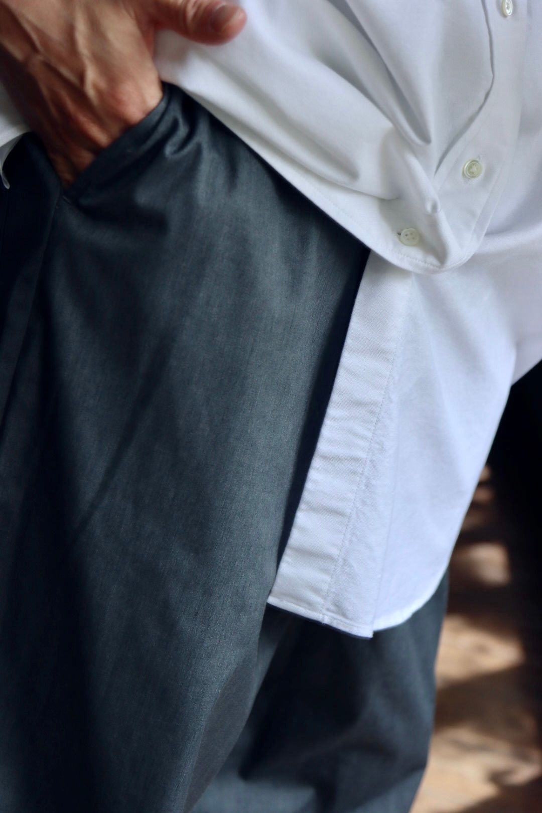フレッシュサービス CORPORATE EASY PANTS(FSC252-40011B)H.GRAY