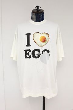 doublet ダブレット26SS I LOVE EGG T-SHIRTR (26SS33CS428)WHITE★2月14日(土)発売！