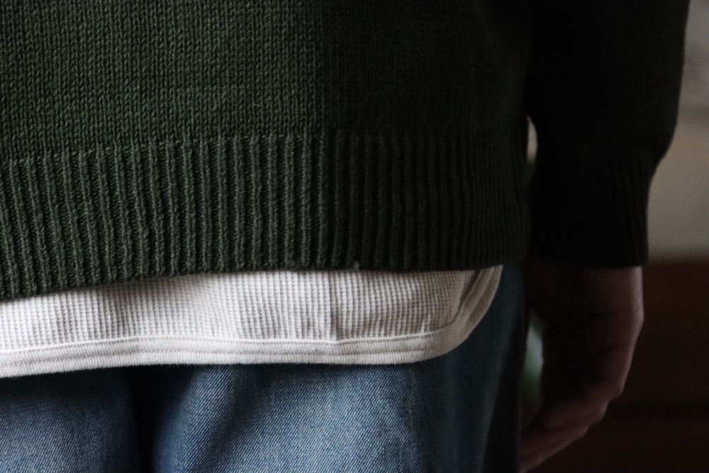 UNIVERSAL PRODUCTS DRY COTTON KNIT CARDIGANE(221-60201
