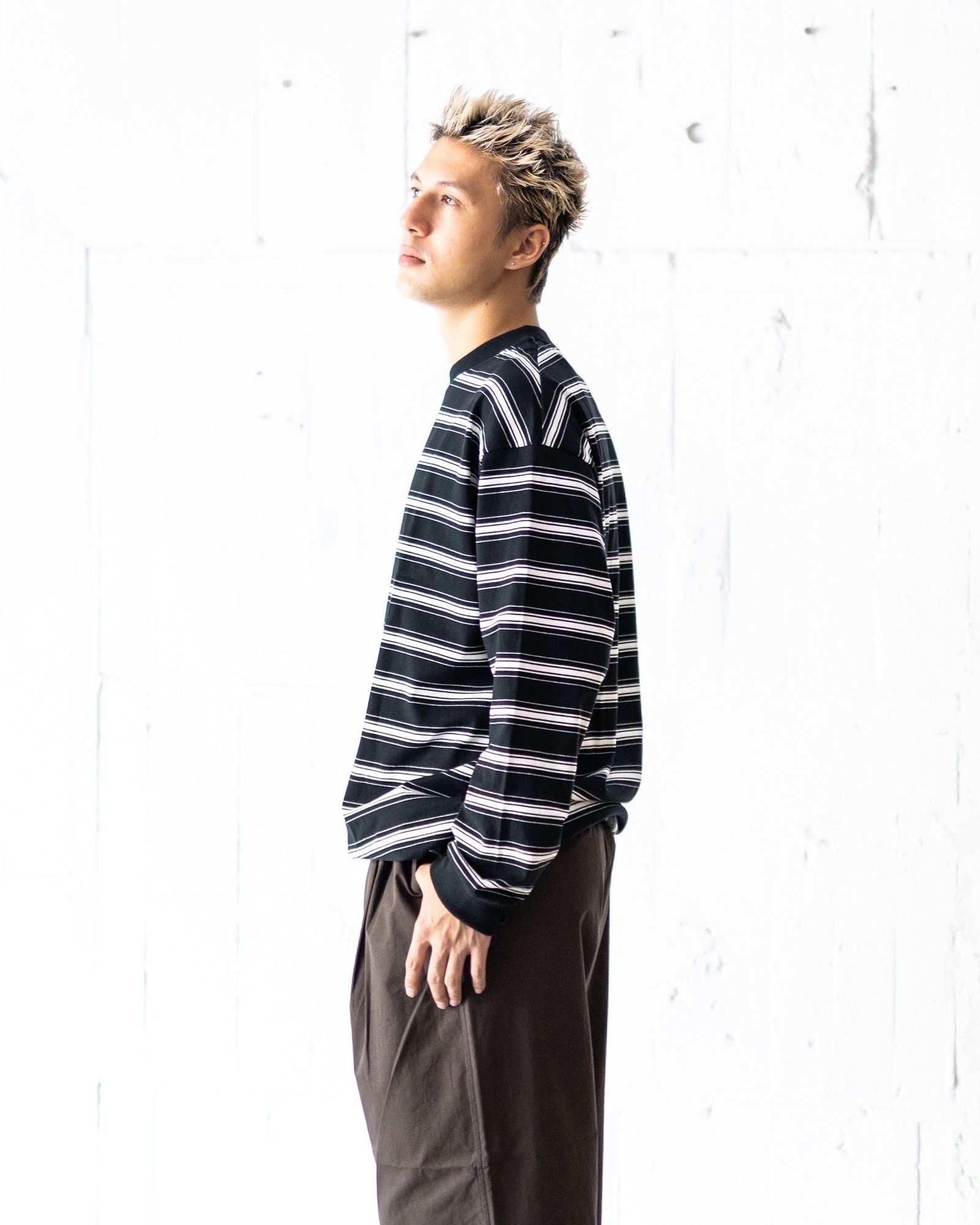 tricot COMME des GARÇONS 長袖Tシャツ ボーダー M COMME des GARCONS レディース ボーダーTシャツ (COMME des
