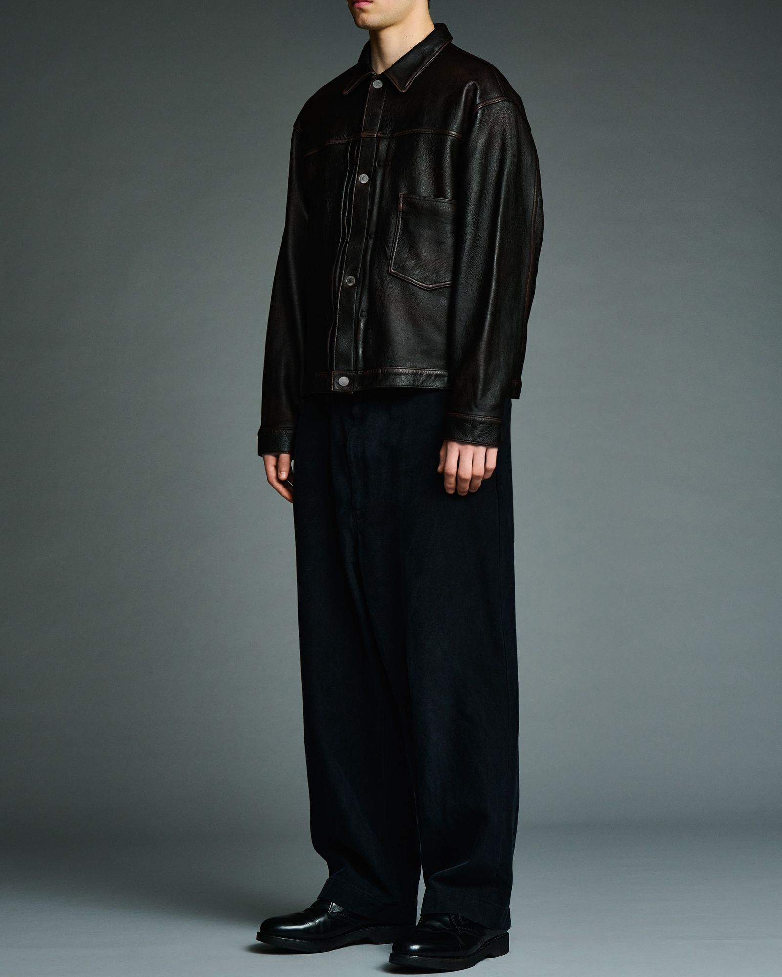 アプレッセ 2026 STYLE2 レザージャケット Vintage Leather 1st Type Jacket(26AAP-01-05) BROWN☆6月6日(土)発売！