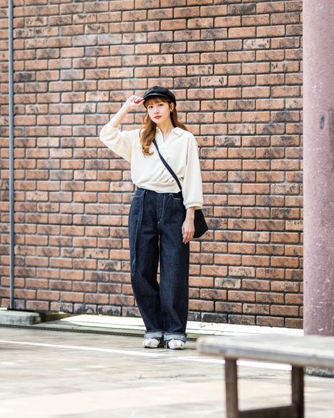 blurhms 新作Co/Silk Nep Skipper Cropped Sleeve style.2026.4.7