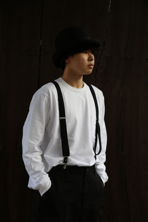 COMME des GARCONS HOMME エステルツイルカーゴパンツ製品染(HG-P004-051) style 2021.02.07.